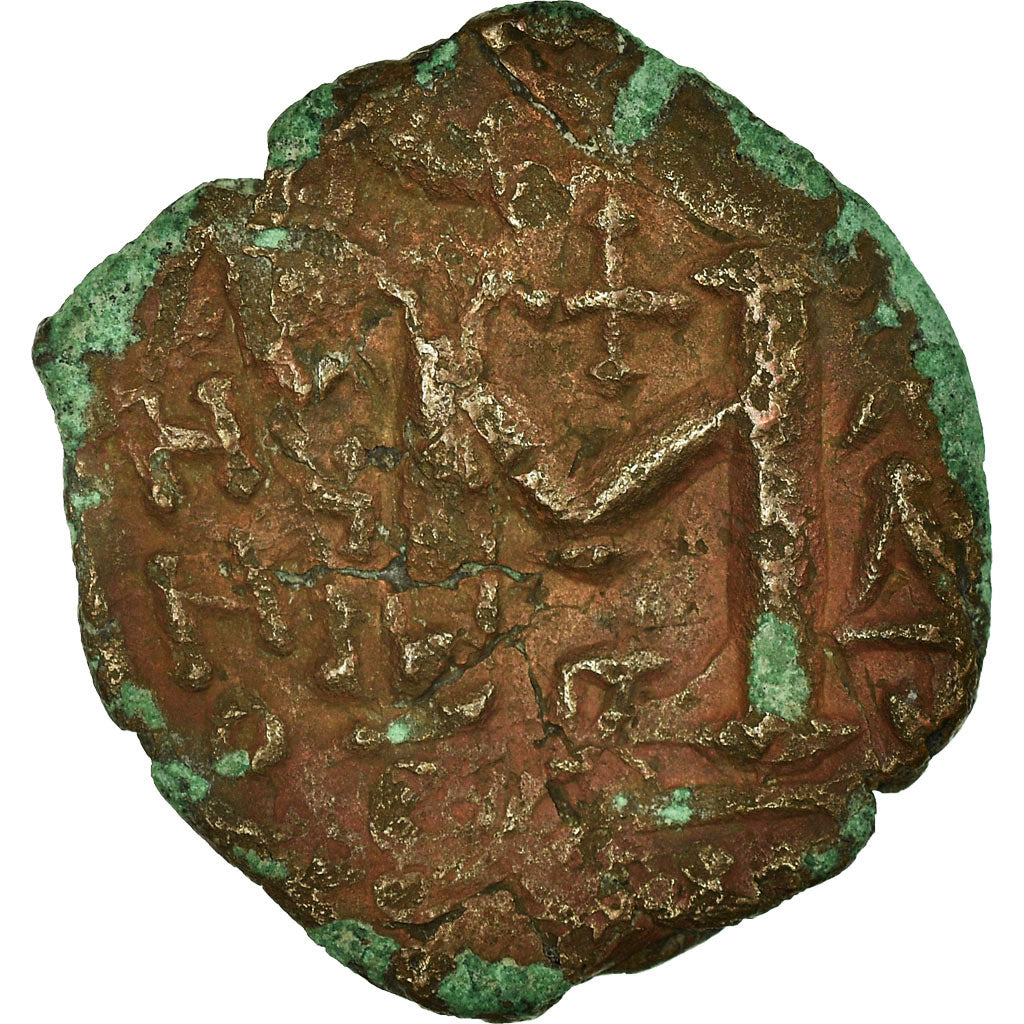 Coin, Tiberius III, Follis, 701-702, Constantinople, VF(30-35), Copper