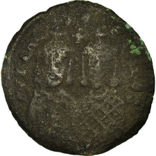 Moneta, Michael II, Follis, 821-829, Constantinople, MB+, Rame, Sear:1642