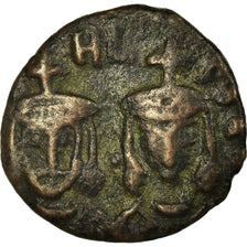 Coin, Michael II, Follis, 821-829, Constantinople, VF(30-35), Copper, Sear:1652