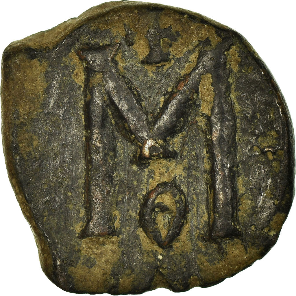 Coin, Michael II, Follis, 821-829, Constantinople, EF(40-45), Copper, Sear:1652
