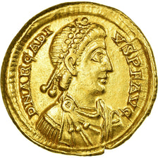 Coin, Arcadius, Solidus, 397-402, Milan, MS(60-62), Gold, RIC:1205