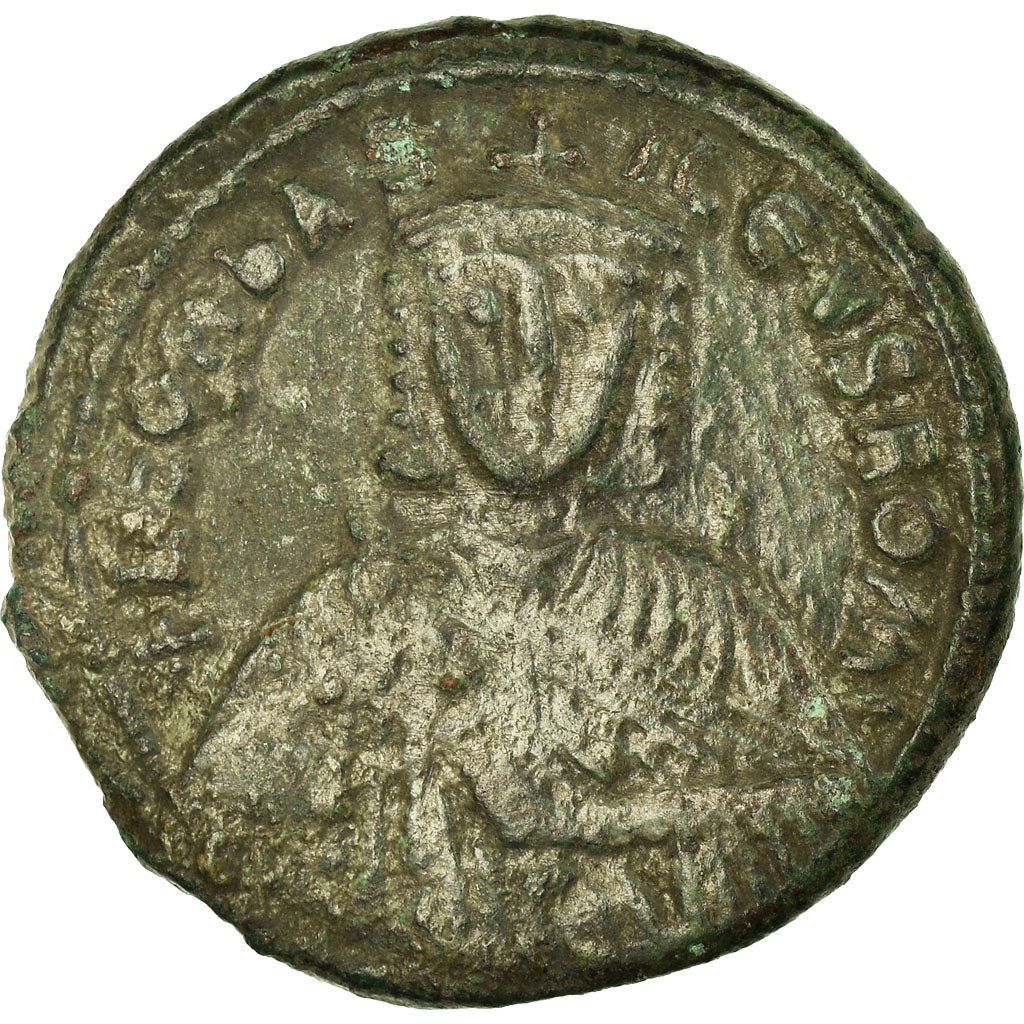 Moneda, Leo VI the Wise, Follis, 886-912, Constantinople, BC+, Cobre, Sear:1729