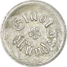 Coin, Germany, Stadt Münden, Wertmarke, Münden, 5 Pfennig, EF(40-45), Aluminum
