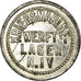 Moneta, Germania, Kriegsmarine Werft Lager N.IV, Flaschenpfand, 10 Pfennig, BB
