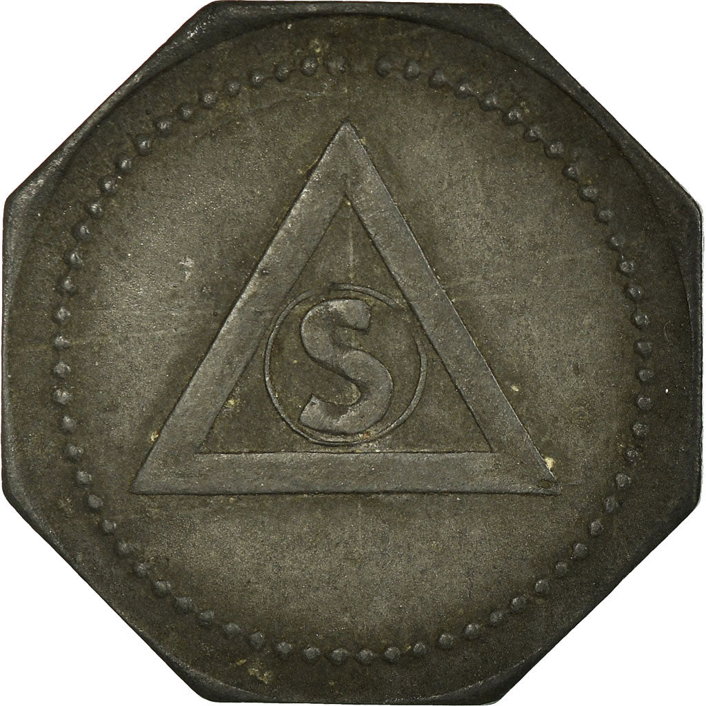 Monnaie, Allemagne, Kriegsgeld der Firma Stotz & Cie, 10 Pfennig, TTB, Zinc