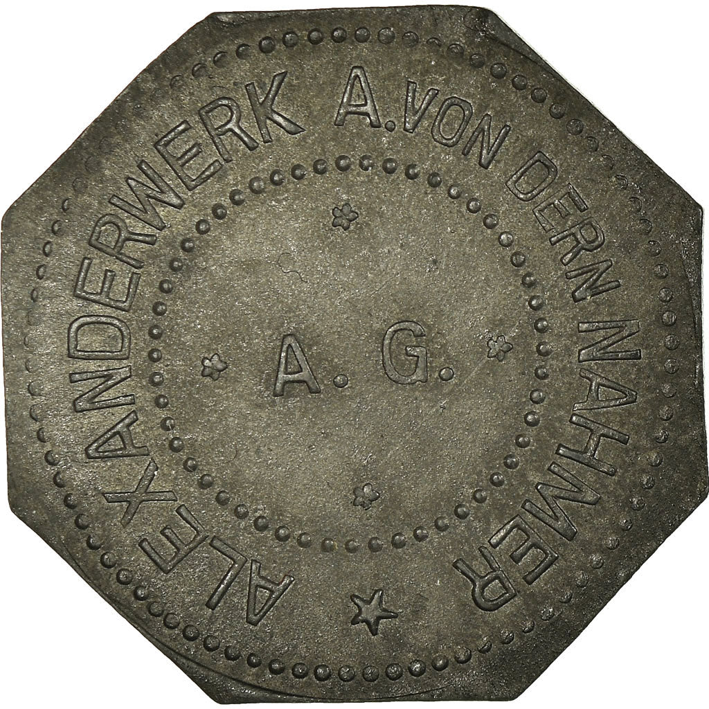 Coin, Germany, Alexanderwerk A. von dern Nahmer, A.G., Berlin, 50 Pfennig