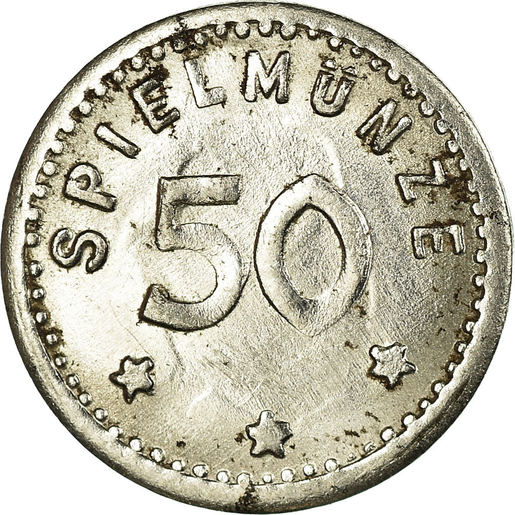 Monnaie, Allemagne, Spielmünze 50, Jeton, TTB+, Iron