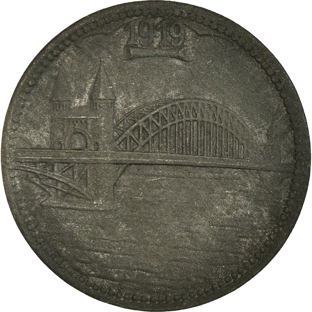 Münze, Deutschland, Stadt und Landkreis Bonn, Siegkreis, Bonn, 10 Pfennig
