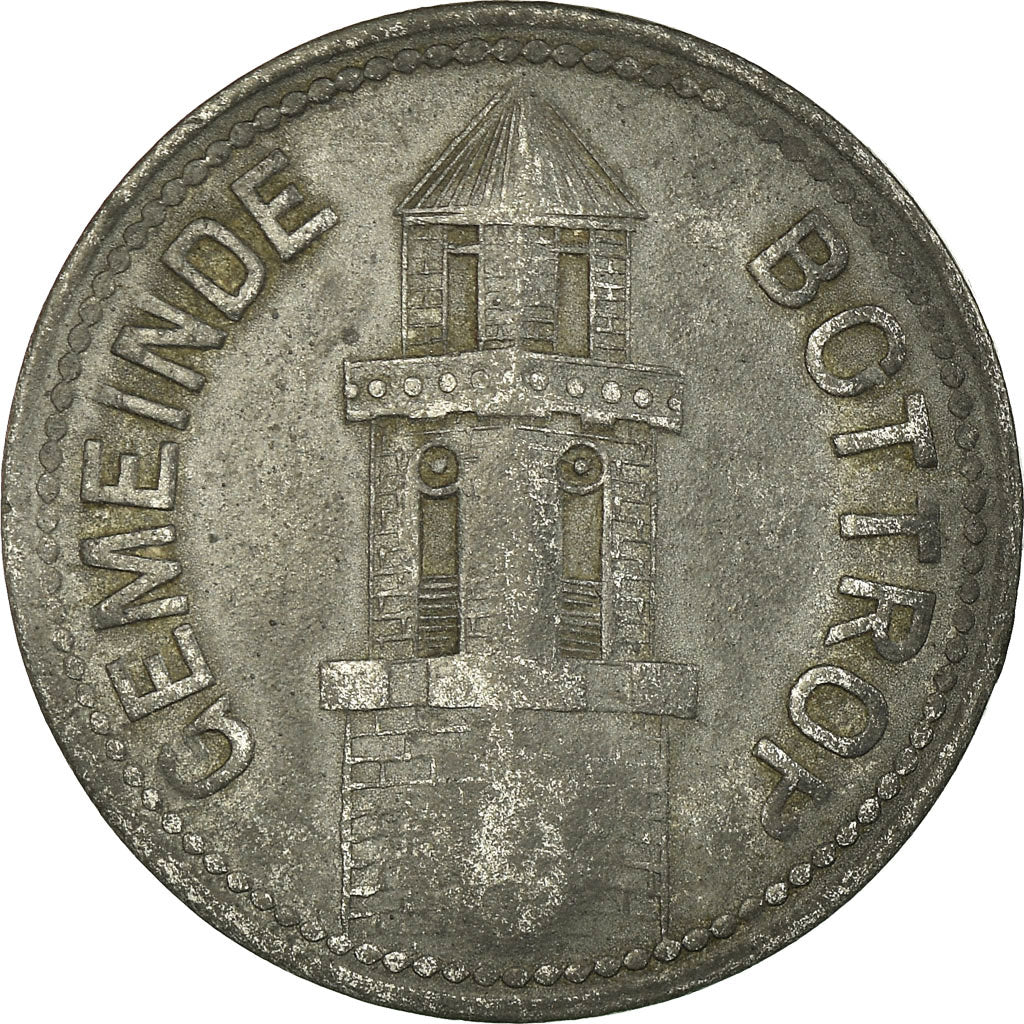 Coin, Germany, Gemeinde Bottrop, Kriegsgeld, Bottrop, 50 Pfennig, 1917