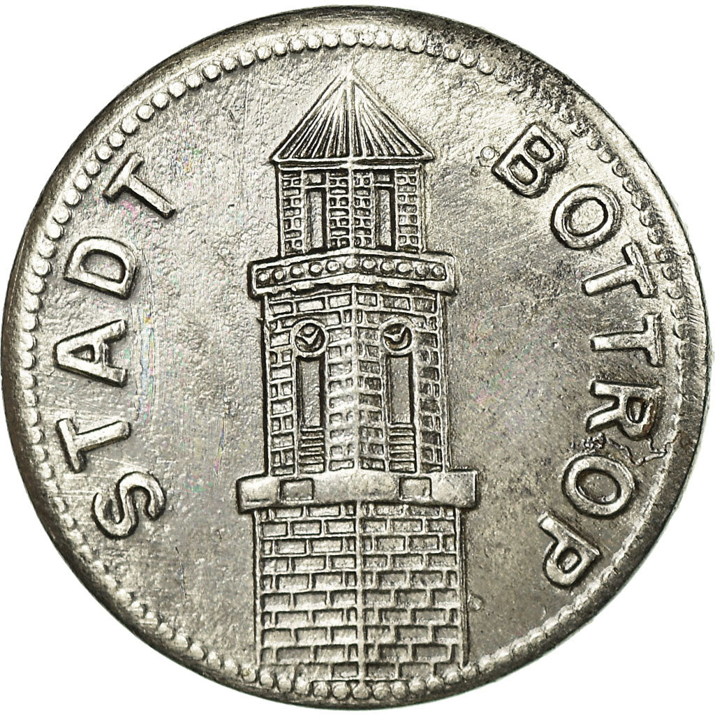 Coin, Germany, Gemeinde Bottrop, Kriegsgeld, Bottrop, 10 Pfennig, 1919
