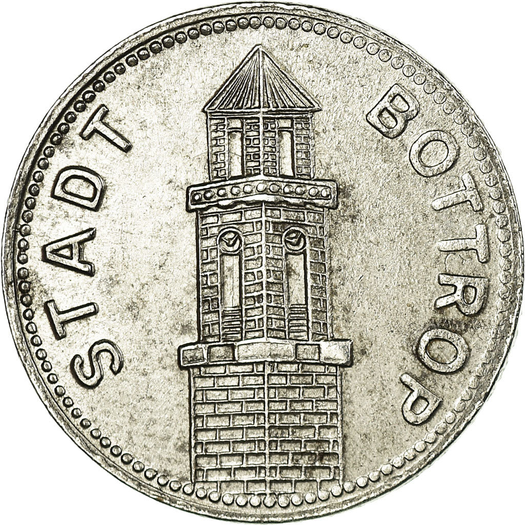 Moneta, Germania, Gemeinde Bottrop, Kriegsgeld, Bottrop, 10 Pfennig, 1919, SPL-