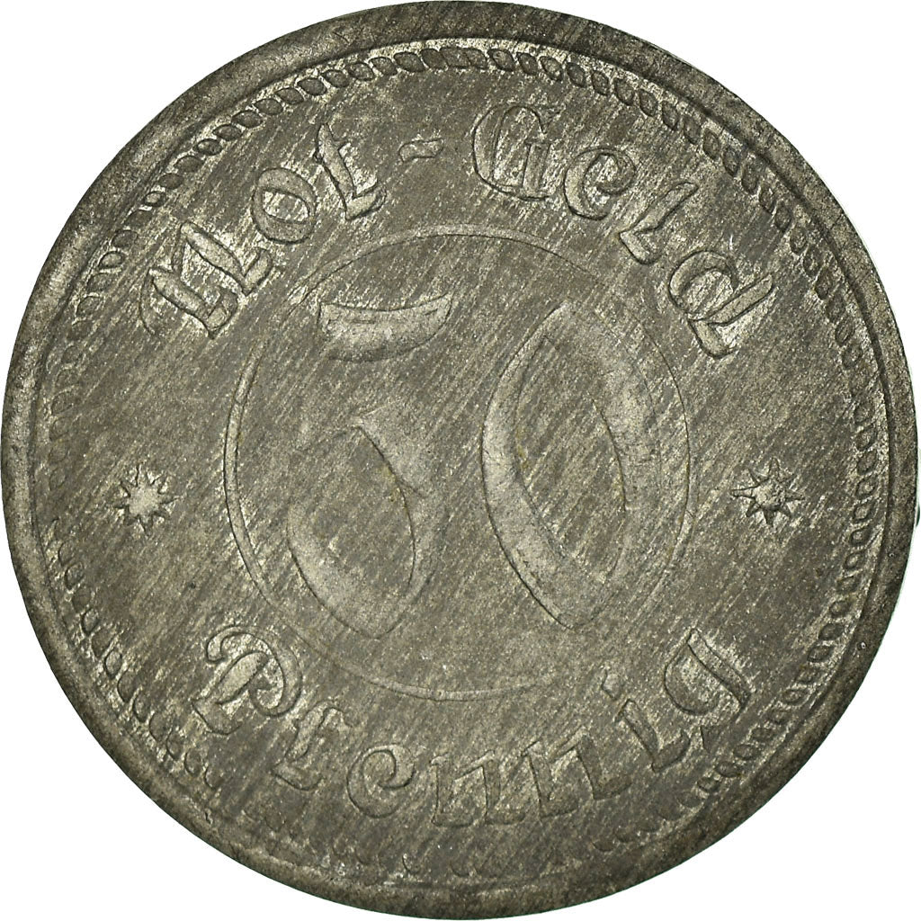 Münze, Deutschland, Stadt Bremen, Not-Geld, Bremen, 50 Pfennig, 1920, SS+, Zinc