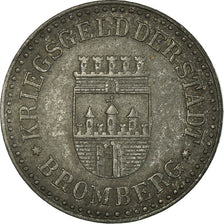 Moneta, Germania, Kriegsgeld der Stadt Bromberg, Bremen, 10 Pfennig, 1919, BB+