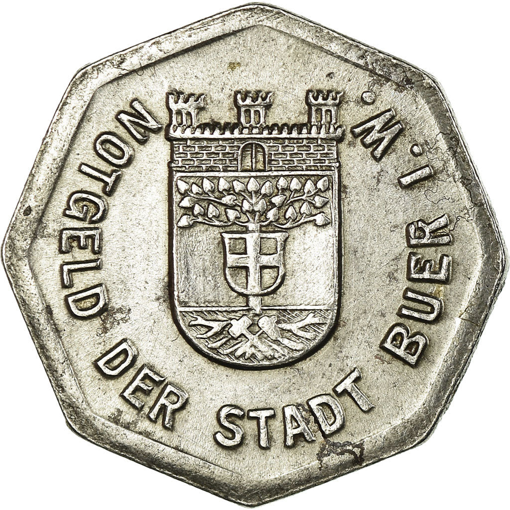 Coin, Germany, Notgeld der Stadt Buer I.W., Buer in Westfalen, 25 Pfennig