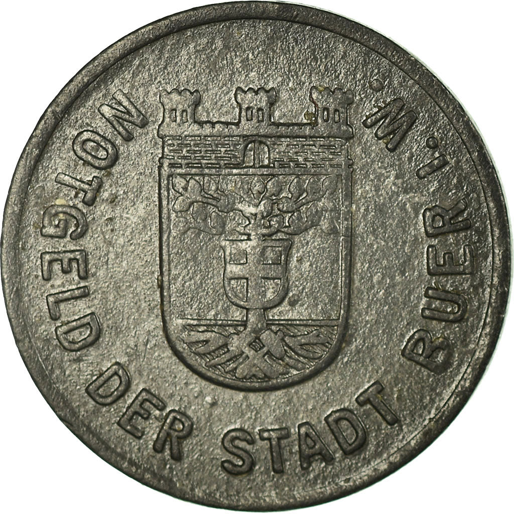 Monnaie, Allemagne, Notgeld der Stadt Buer I.W., Buer in Westfalen, 10 Pfennig