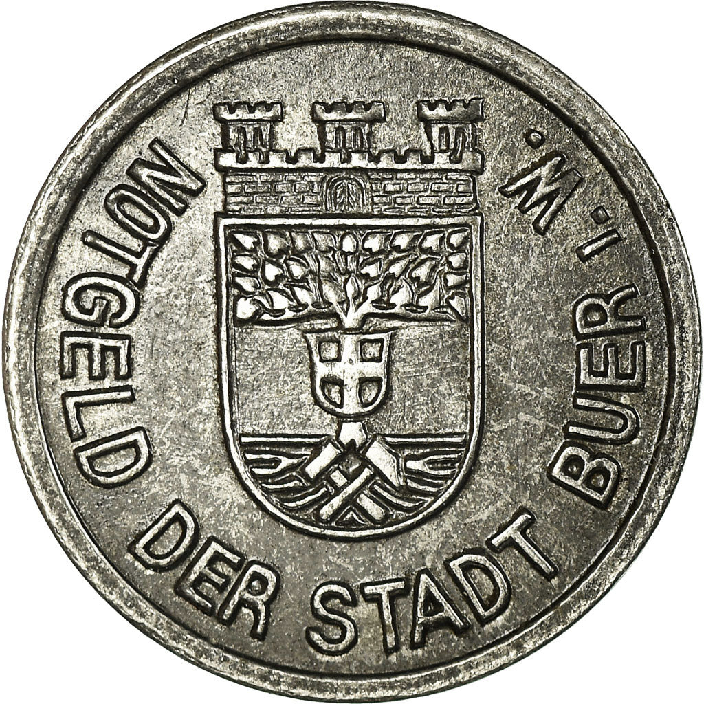 Monnaie, Allemagne, Notgeld der Stadt Buer I.W., Buer in Westfalen, 10 Pfennig