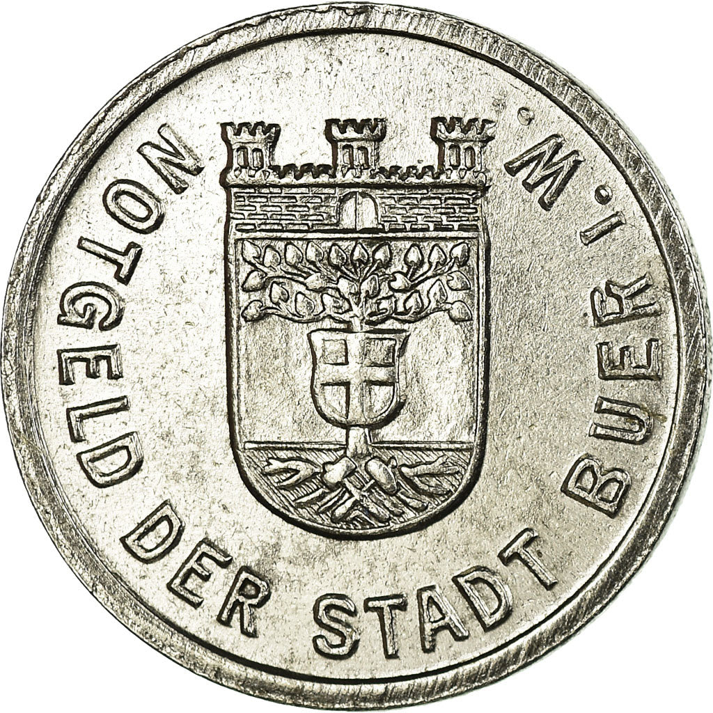 Monnaie, Allemagne, Notgeld der Stadt Buer I.W., Buer in Westfalen, 10 Pfennig