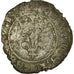 Monnaie, France, Charles VI, Double Tournois, Niquet, Saint-Quentin, TB, Billon