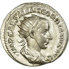 Coin, Gordian III, Antoninianus, 240, Rome, AU(50-53), Billon, RIC:63