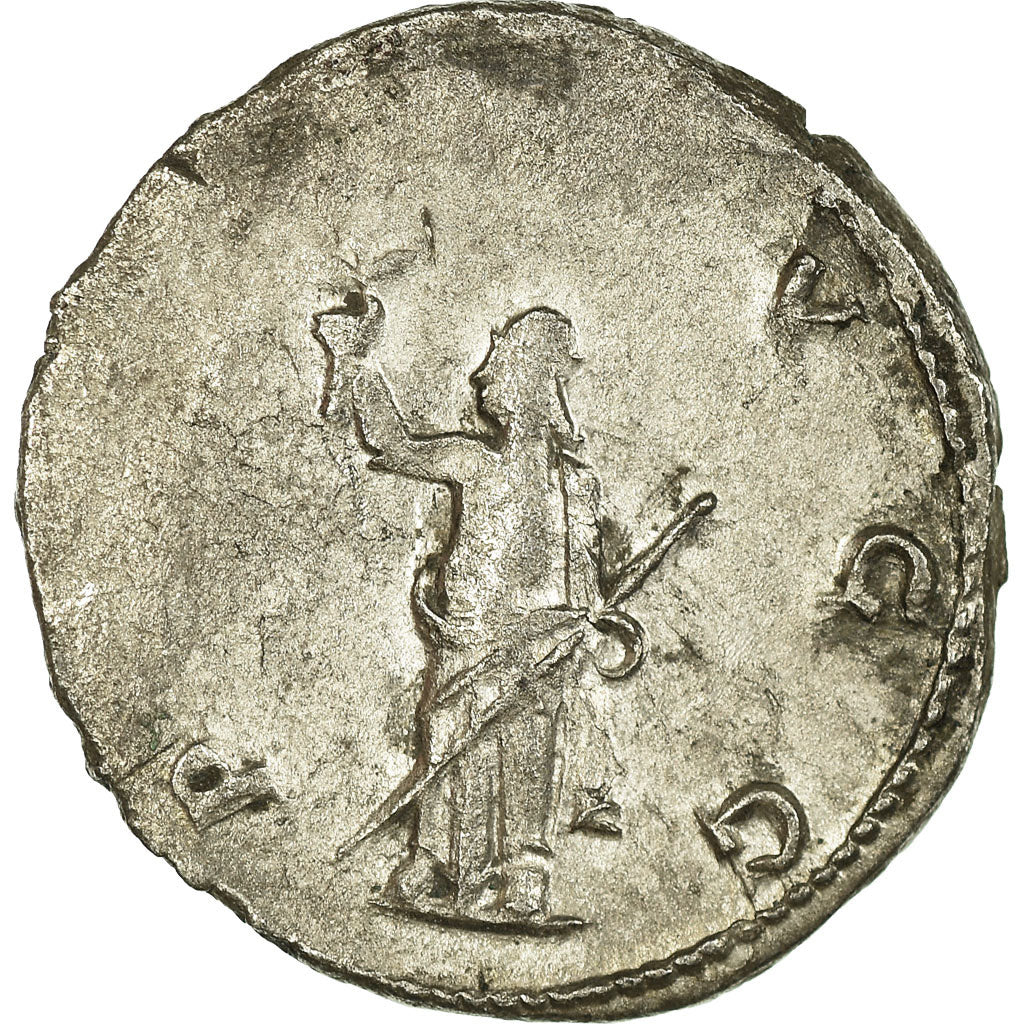 Monnaie, Valérien I, Antoninien, 257, Milan, TB+, Billon, RIC:245