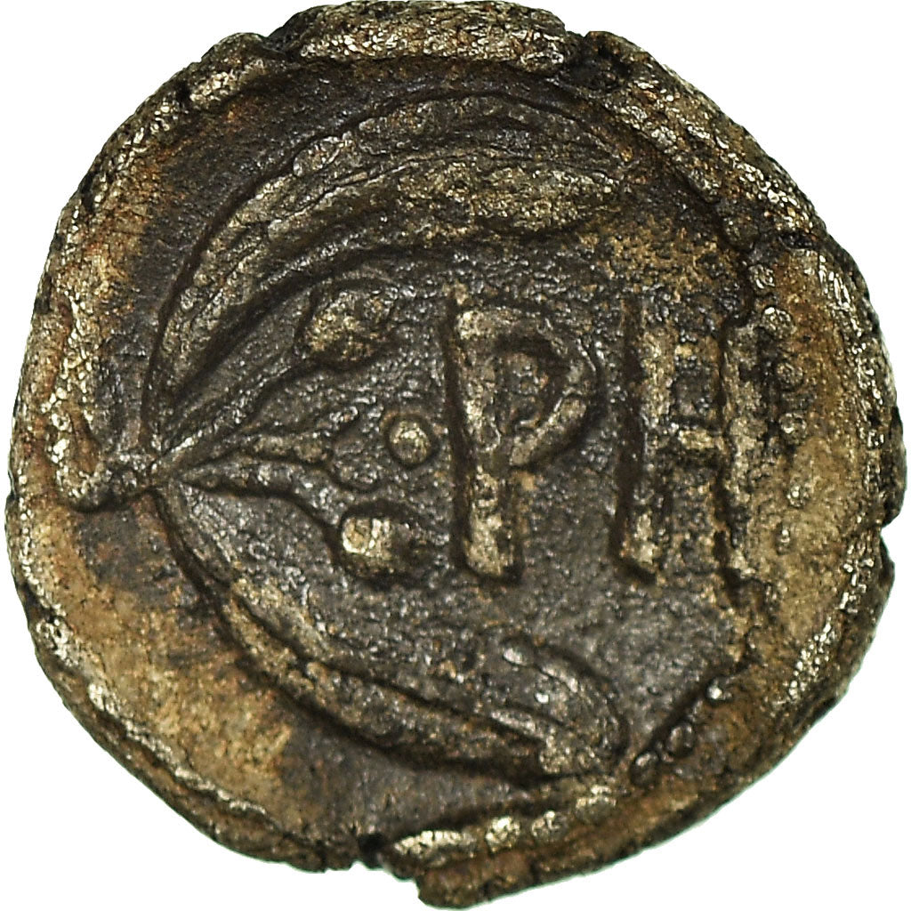 Coin, Bruttium, Rhegium, Litra, 425-420 BC, EF(40-45), Silver, HN Italy:2492
