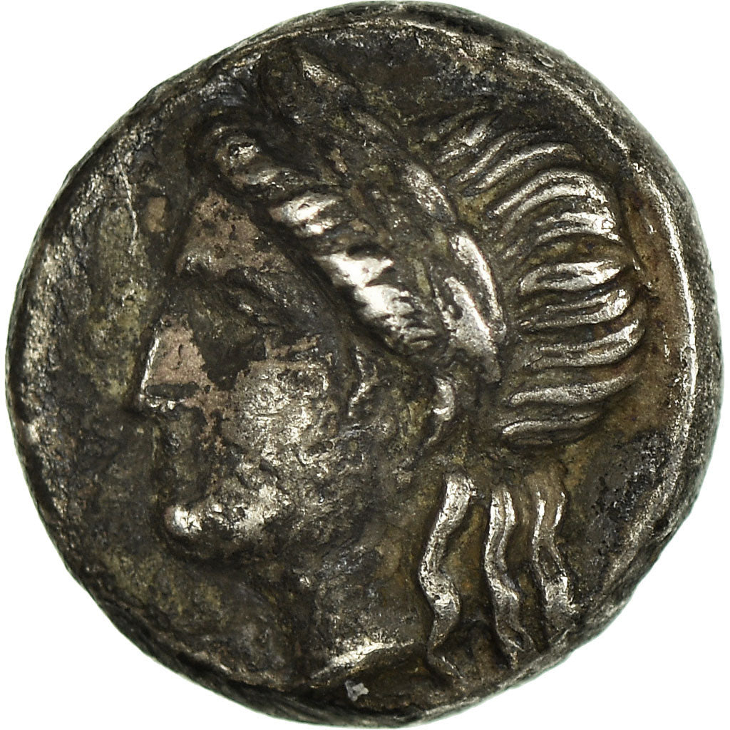 Coin, Ionia, Miletos, Hemidrachm, 340-325 BC, Miletos, EF(40-45), Silver