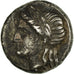 Monnaie, Ionie, Miletos, Hémidrachme, 340-325 BC, Milet, TTB, Argent