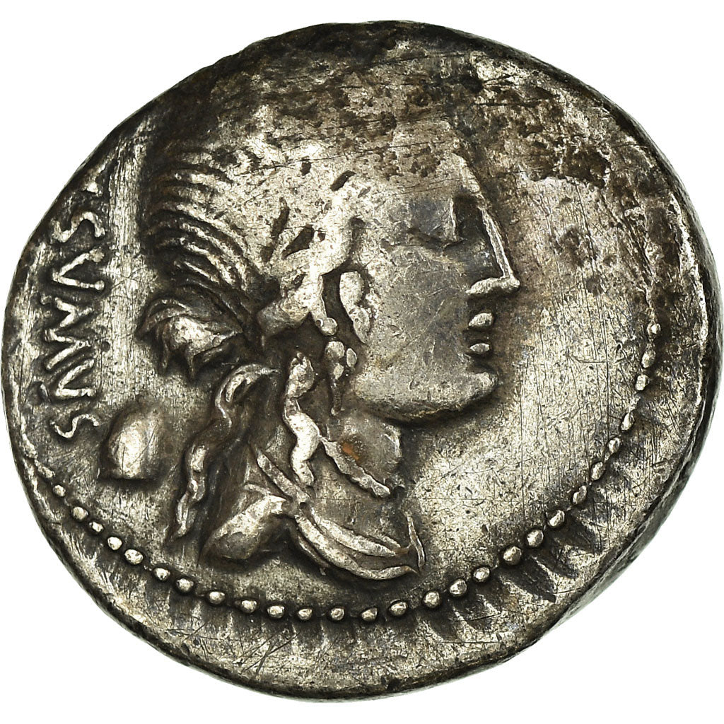 Coin, Egnatia, Denarius, 75 BC, Rome, VF(30-35), Silver, Crawford:391/3