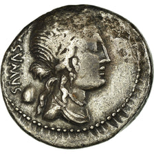 Coin, Egnatia, Denarius, 75 BC, Rome, VF(30-35), Silver, Crawford:391/3