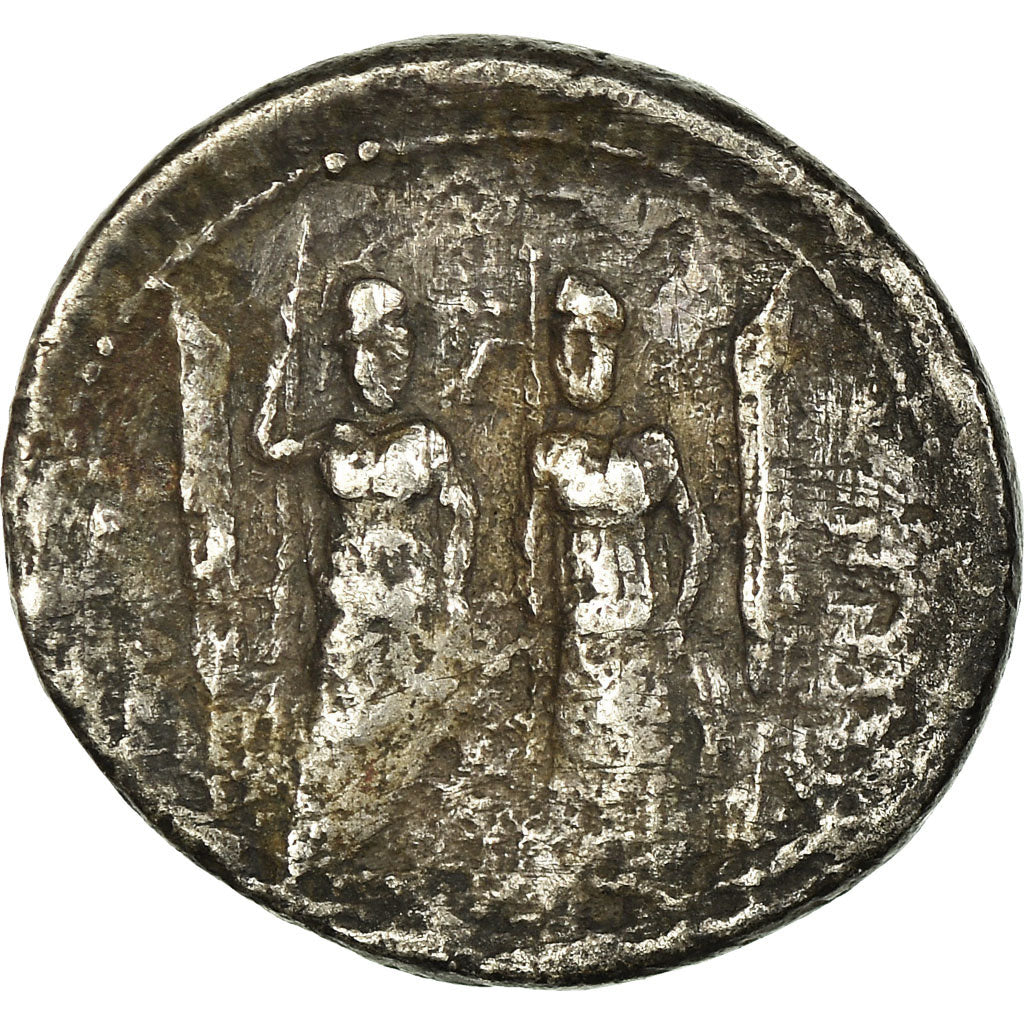 Coin, Egnatia, Denarius, 75 BC, Rome, VF(30-35), Silver, Crawford:391/3