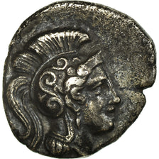 Moeda, Calábria, Tarentum, Diobol, 325-280 BC, AU(50-53), Prata, HN Italy:976