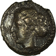 Monnaie, Sicile, Syracuse, Dionysos, Hemilitron, 405-400 BC, TTB, Argent