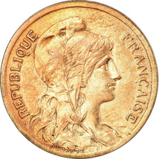 Moneta, Francia, Dupuis, 10 Centimes, 1921, Paris, BB, Bronzo, KM:843