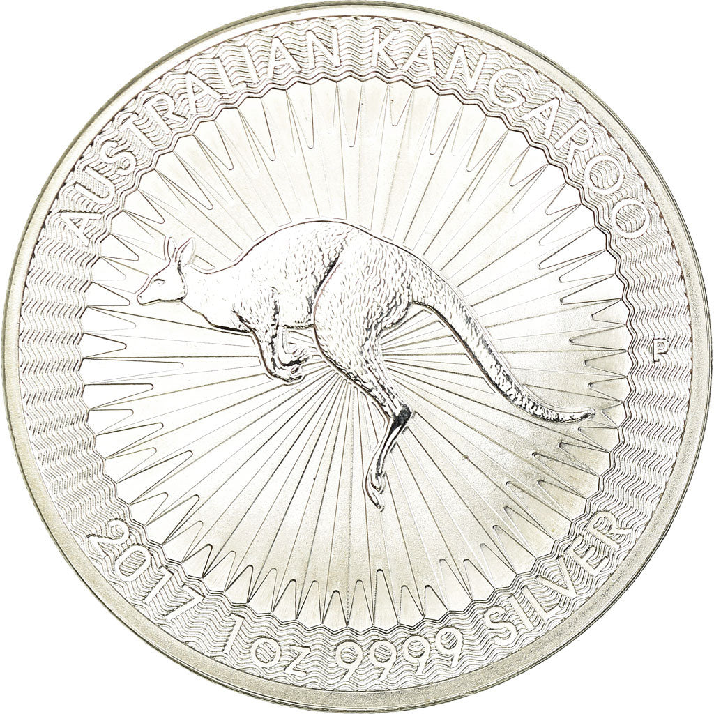 Coin, Australia, Elizabeth II, Australian Kangaroo, Dollar, 2017, 1 Oz