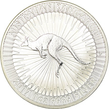 Coin, Australia, Elizabeth II, Australian Kangaroo, Dollar, 2017, 1 Oz