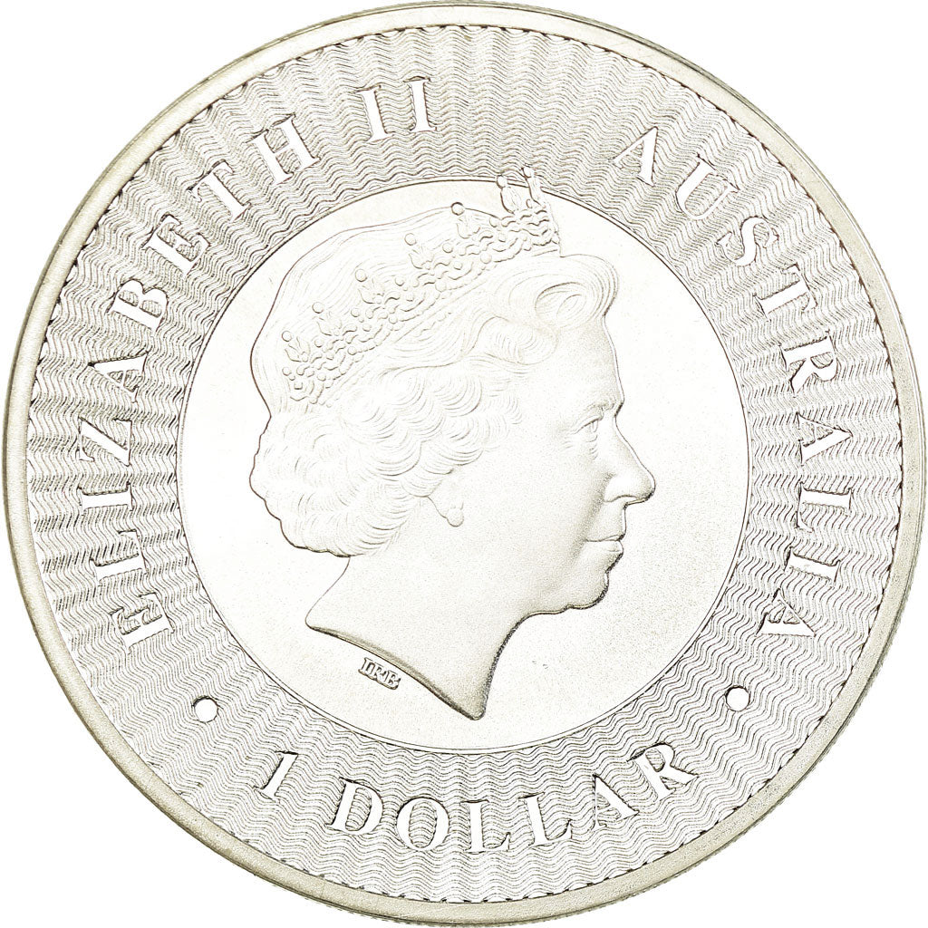 Coin, Australia, Elizabeth II, Australian Kangaroo, Dollar, 2017, 1 Oz