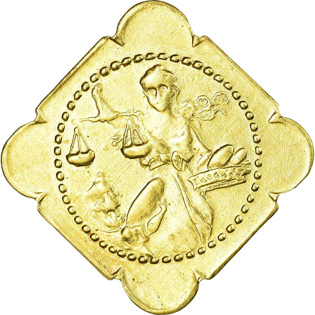 France, Restaurant Token, UNION - RISTOURNE, EF(40-45), Brass