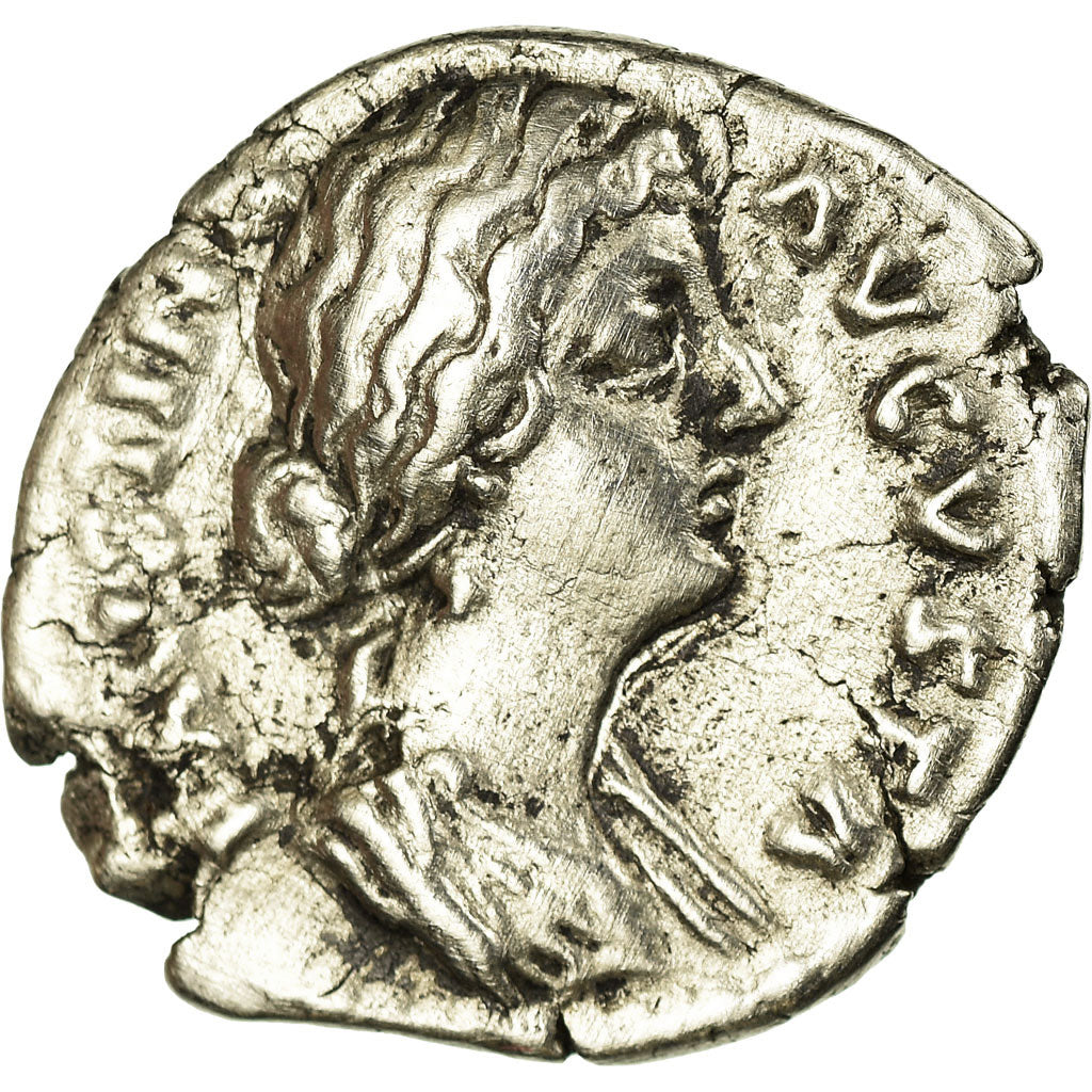 Coin, Faustina II, Denarius, 165-170, Rome, EF(40-45), Silver, RIC:715