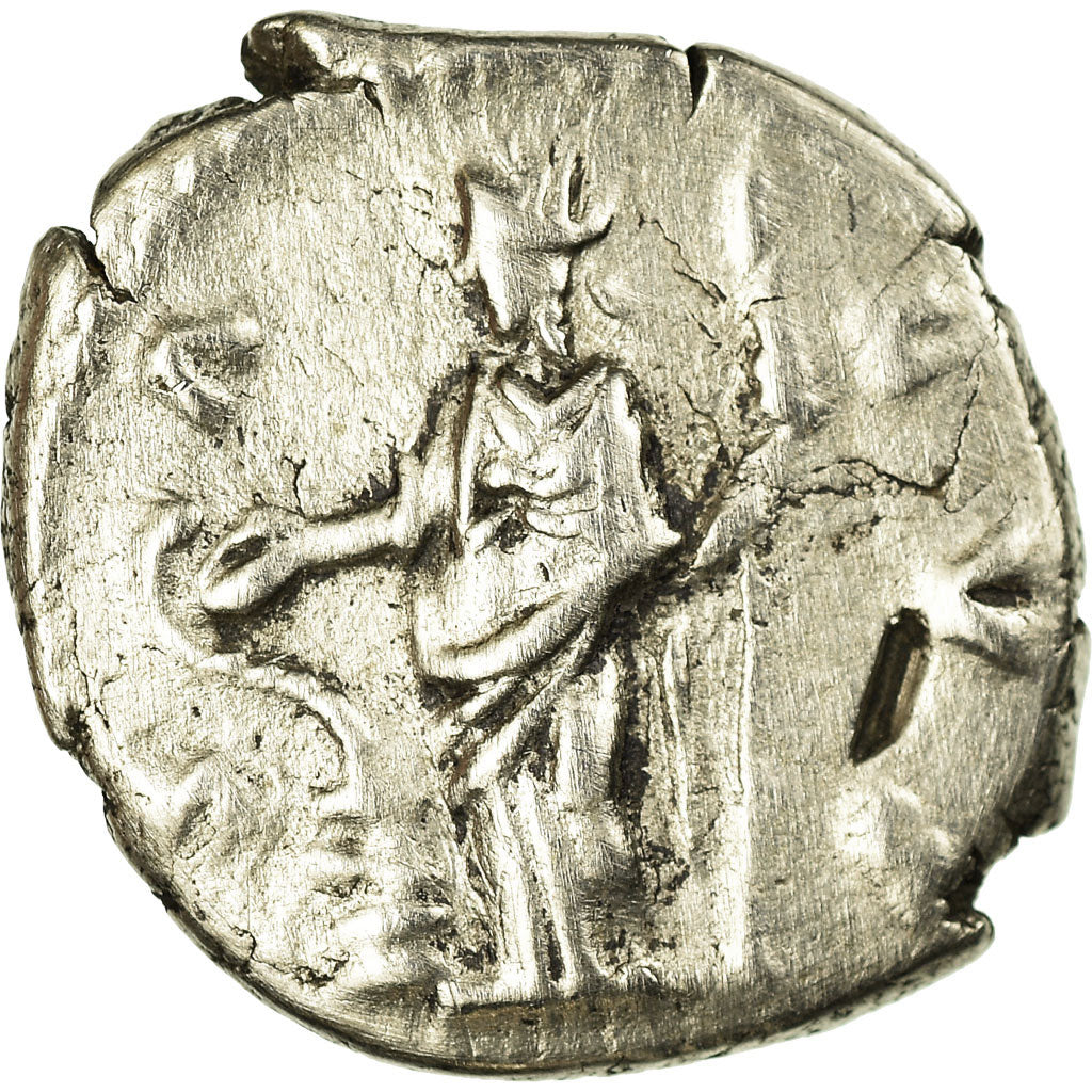 Coin, Faustina II, Denarius, 165-170, Rome, EF(40-45), Silver, RIC:715
