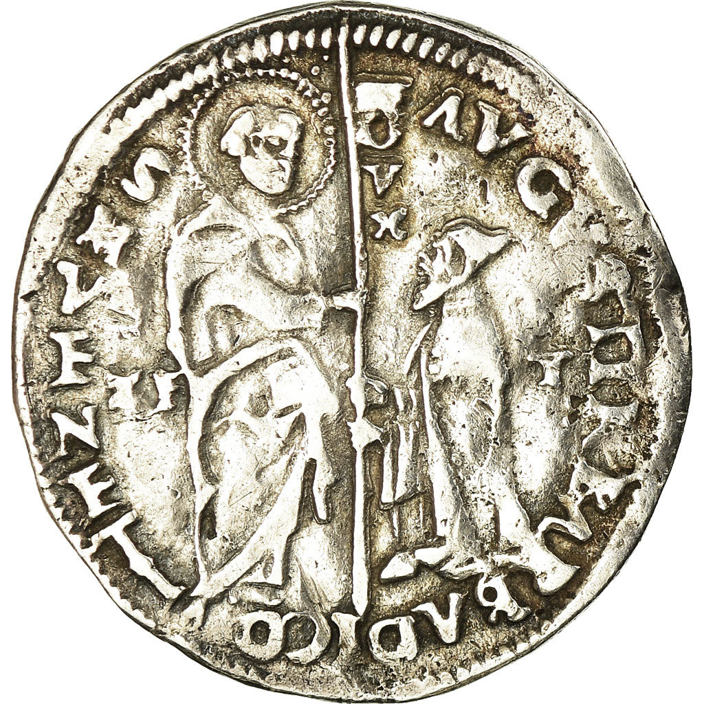 Monnaie, États italiens, Agostino Barbarigo, 1/2 Lira, Mezza Lira, Venice, TTB