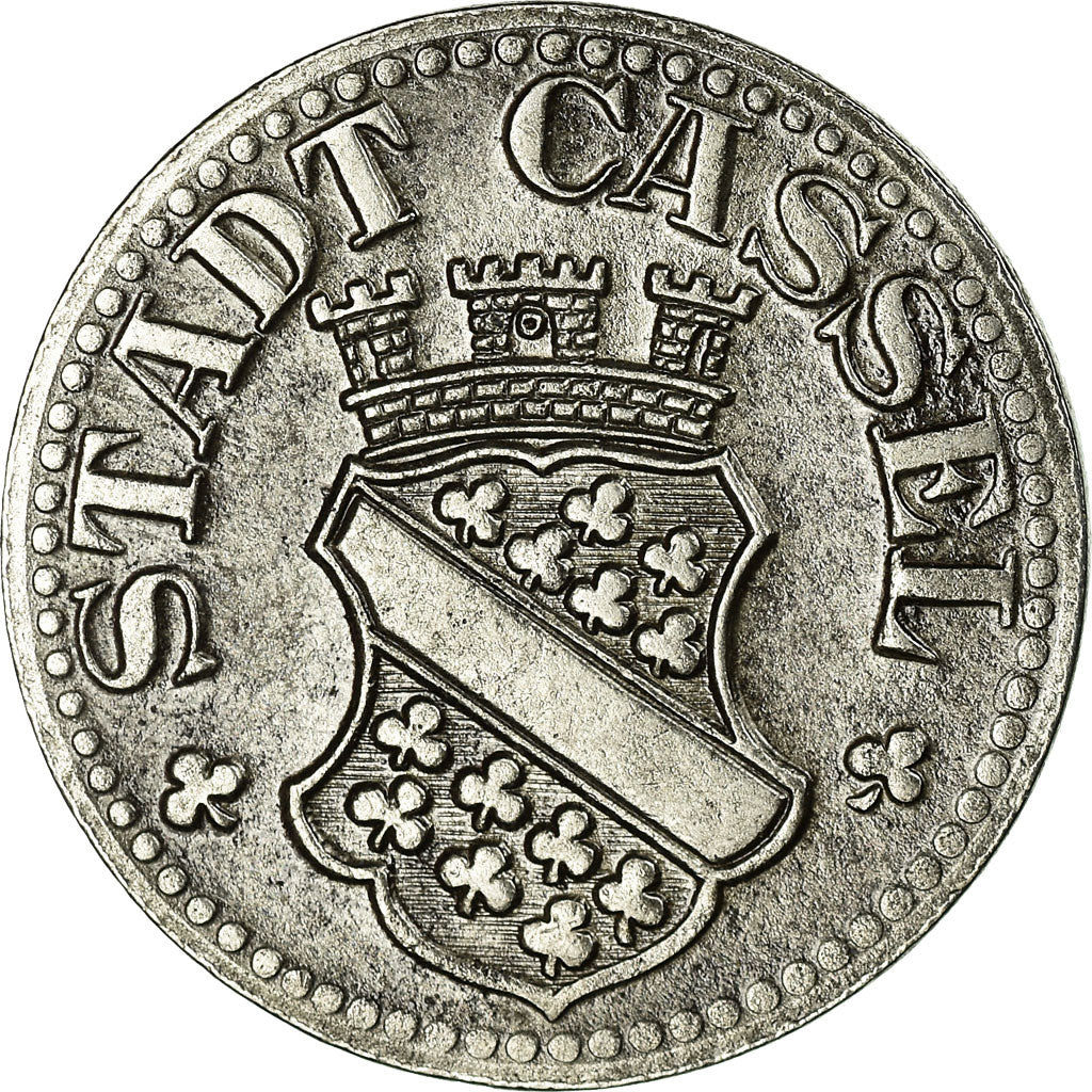 Monnaie, Allemagne, Residenzstadt Cassel, Kriegsgeld, Cassel, 10 Pfennig, 1919