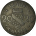 Moneda, Alemania, Stadt Cassel, Notgeld, Cassel, 20 Pfennig, 1920, MBC, Cinc