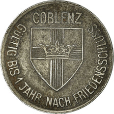 Coin, Germany, Kriegsgeld, Coblenz, 10 Pfennig, 1918, EF(40-45), Iron