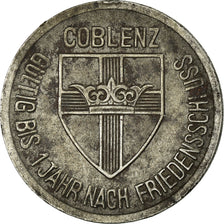 Coin, Germany, Kriegsgeld, Coblenz, 25 Pfennig, 1918, EF(40-45), Iron