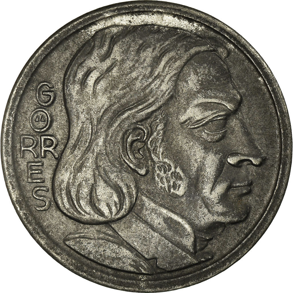 Moneta, Germania, Notgeld, Stadt Coblenz, Aine Grosche, Coblenz, 25 Pfennig