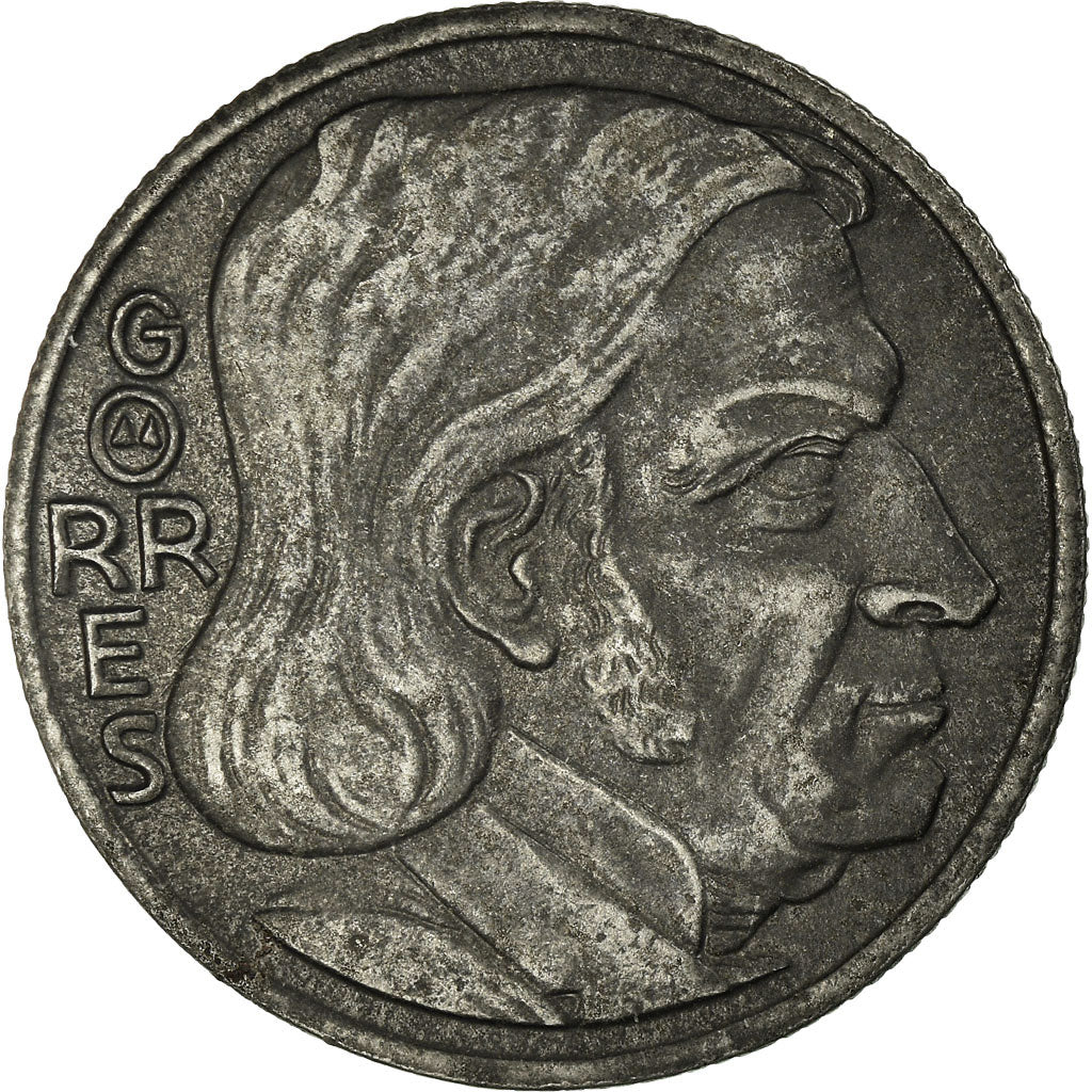 Monnaie, Allemagne, Stadt Coblenz, Coblenz, 1/2 Mark, 1921, TTB, Nickel Plated