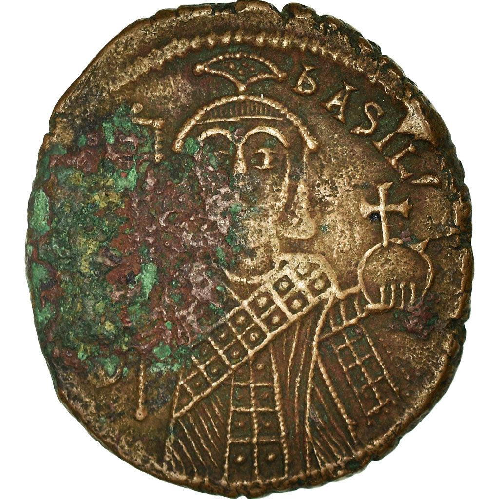 Monnaie, Théophile, Follis, 830-842, Constantinople, TB+, Cuivre, Sear:1667
