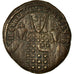 Coin, Basil I, Follis, 870-879, Constantinople, EF(40-45), Copper, Sear:1712