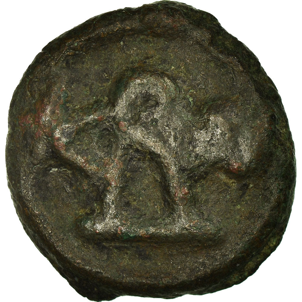 Coin, Basil I with Constantine VIII, Ae, 976-1025, Cherson, VF(30-35), Copper