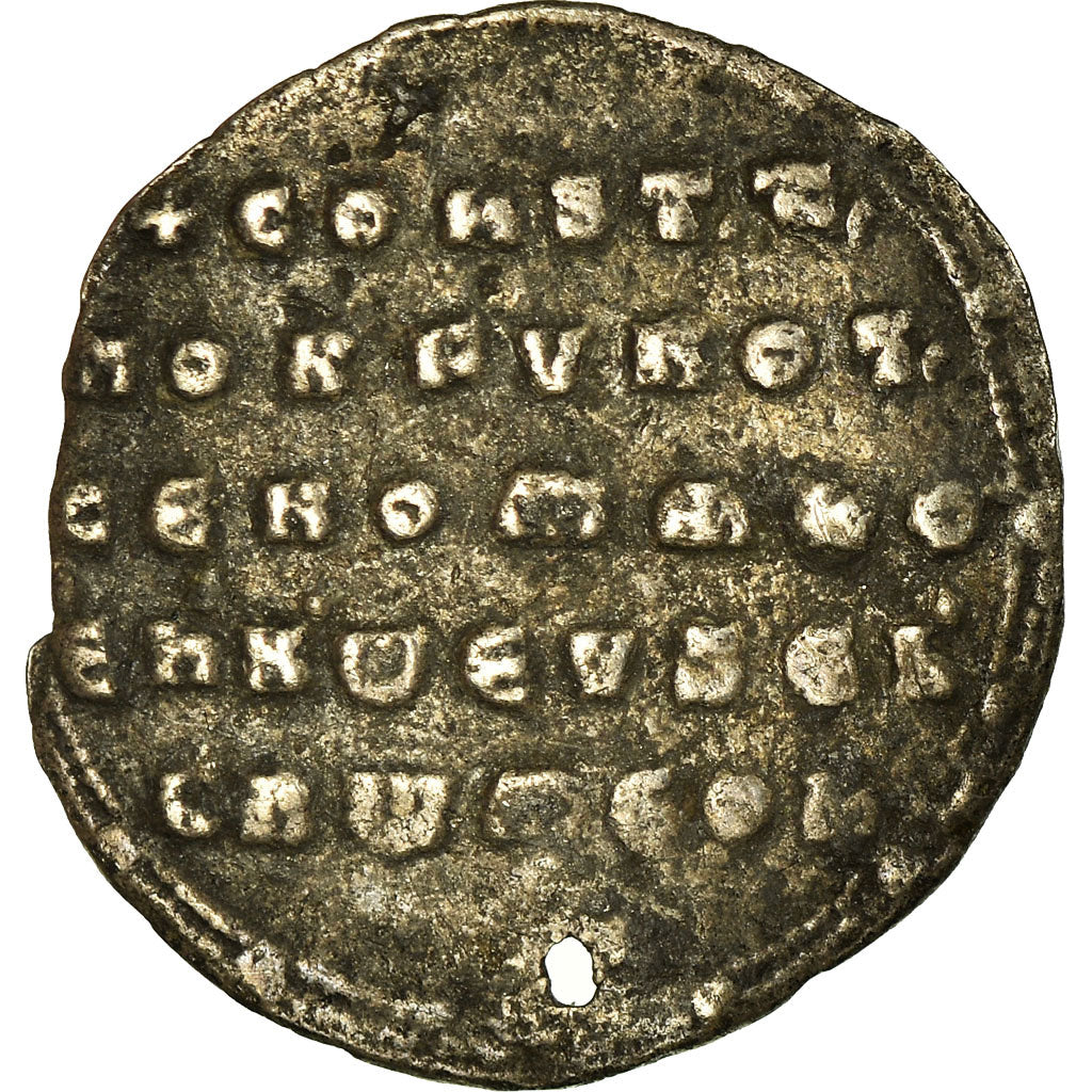 Coin, Constantine VII with Romanus I, Miliaresion, 945-959, Constantinople